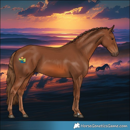 Horse Color:Chestnut 