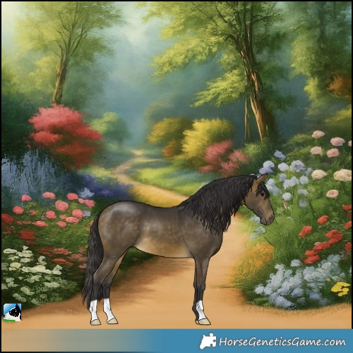 Horse Color:Buckskin 