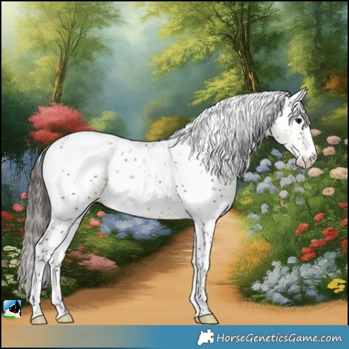 Horse Color:Buckskin Sabino