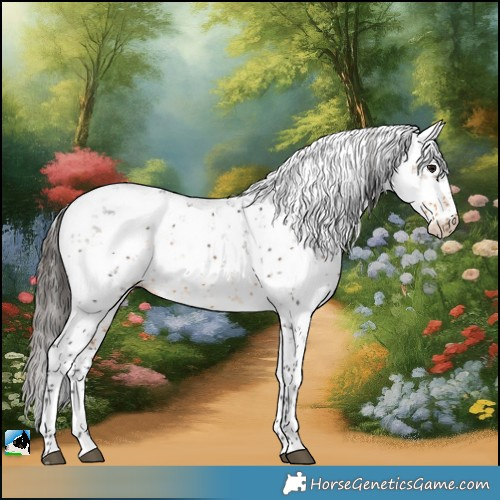Horse Color:Buckskin Sabino Rabicano