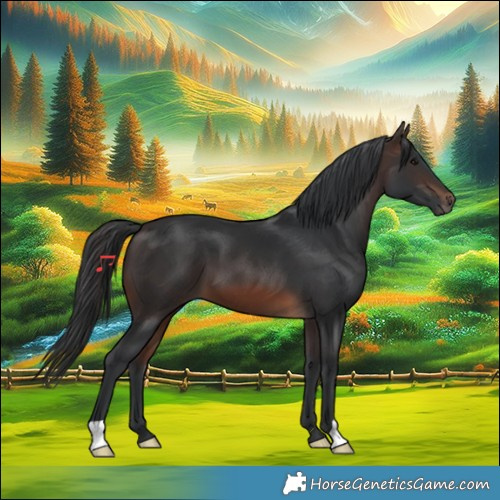 Horse Color:Brown 
