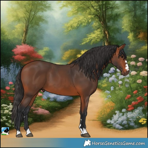 Horse Color:Bay 