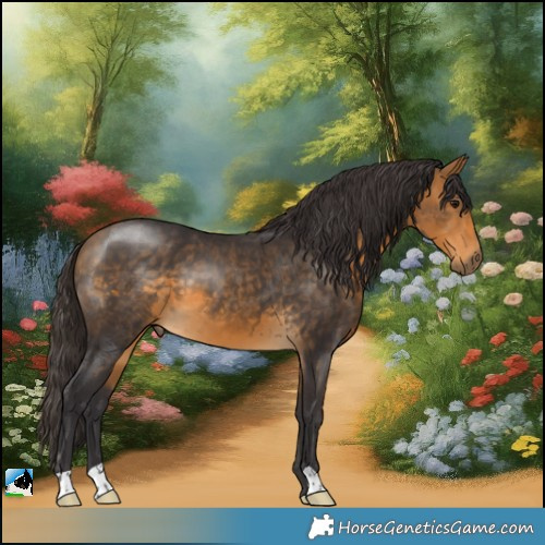 Horse Color:Buckskin 