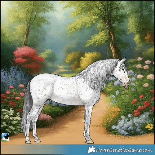 Horse Color:Buckskin Mushroom Sabino 