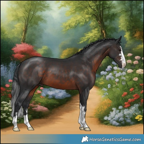 Horse Color:Brown Mushroom