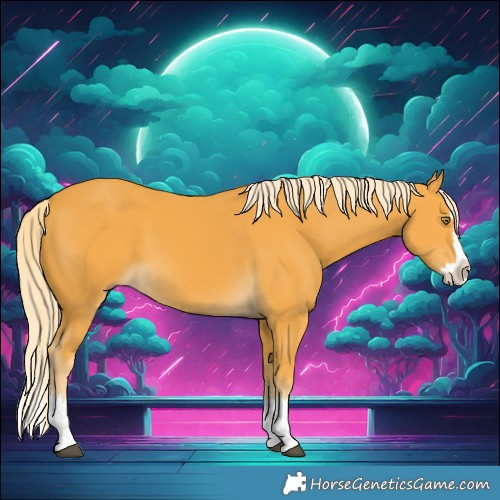 Horse Color:Palomino Splash