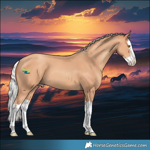 Horse Color:Silver Classic Champagne Splash