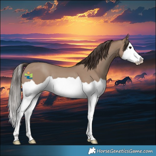 Horse Color:Classic Champagne Splash 