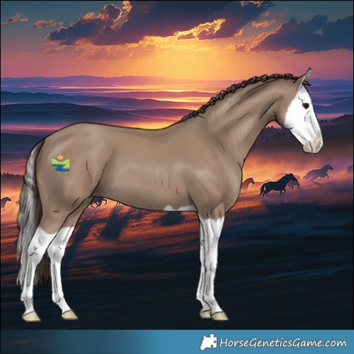 Horse Color:Classic Champagne Splash