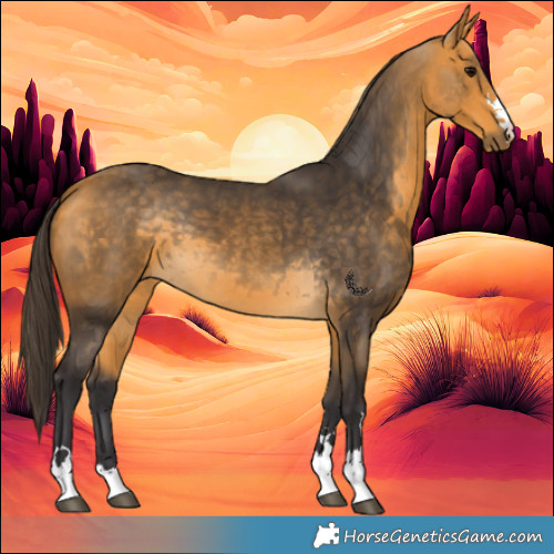 Horse Color:Buckskin 