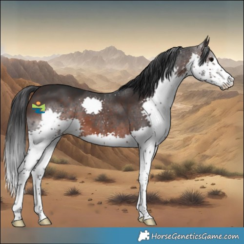 Horse Color:Brown Splash 