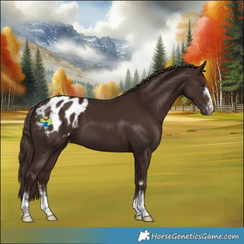 Horse Color:Liver Chestnut Blanket 