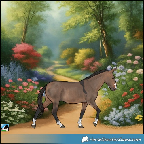 Horse Color:Bay Dun