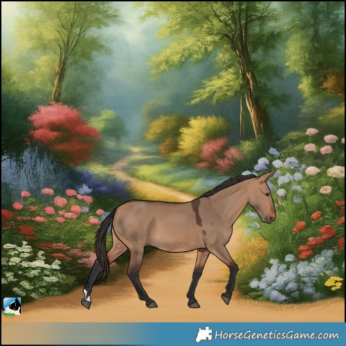 Horse Color:Bay Dun 
