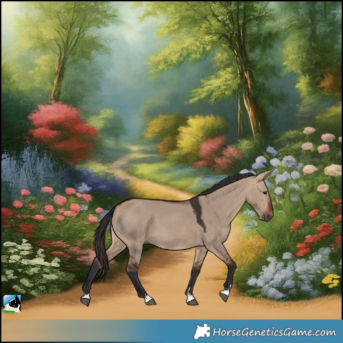 Horse Color:Bay Dun 