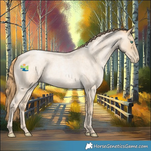 Horse Color:Smoky Blue Roan Pearl