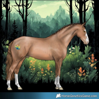 Horse Color:Liver Chestnut Pearl 