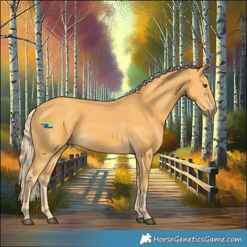 Horse Color:Palomino 