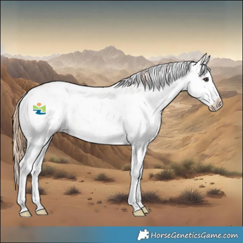 Horse Color:White Spotted Red Dun Sabino 