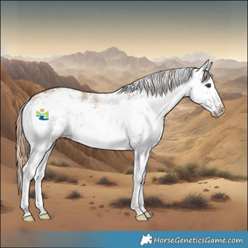 Horse Color:White Spotted Chestnut Sabino 