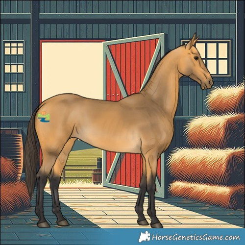 Horse Color:Buckskin