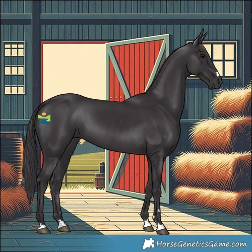 Horse Color:Smoky Black 