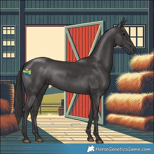 Horse Color:Smoky Black 