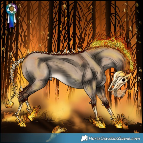 Horse Color:Void Silver Brown Dun