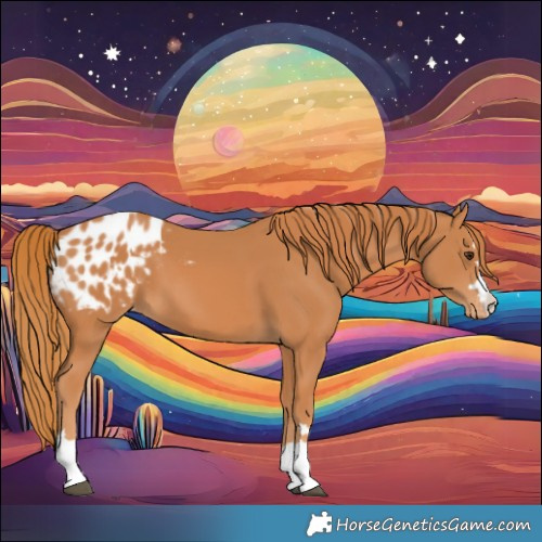 Horse Color:Chestnut Blanket 