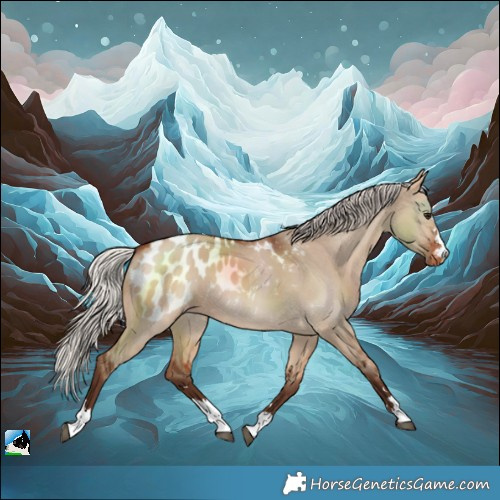 Horse Color:Silver Brown Dun Blanket