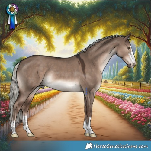 Horse Color:Liver Red Dun Mushroom Rabicano 