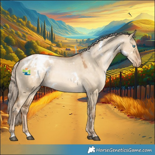 Horse Color:White Spotted Liver Red Dun Snowdrop Pearl Appaloosa 