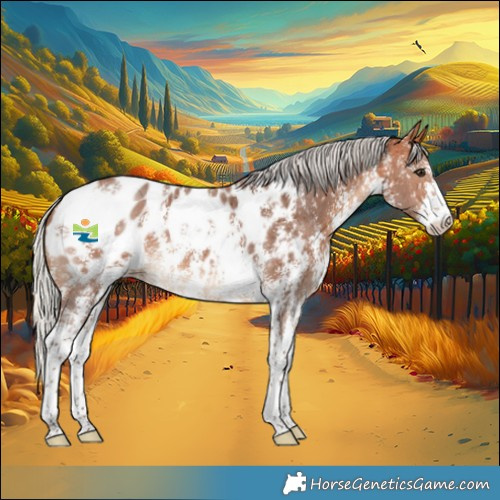 Horse Color:Silver Bay Sabino Blanket 