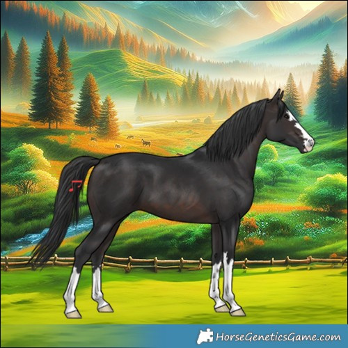 Horse Color:Brown 