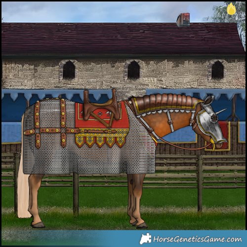 Horse Color:White Spotted Chocolate Palomino