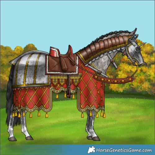 Horse Color:Brown Ice Dun