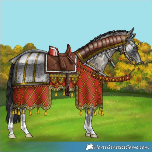 Horse Color:Brown Ice Onyx 