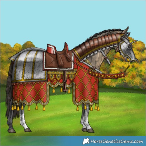 Horse Color:Buckskin Ice Dun Sabino Rabicano