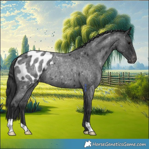 Horse Color:Blue Roan Blanket 