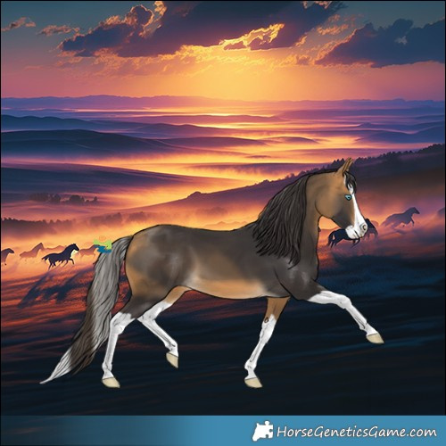 Horse Color:Buckskin Splash