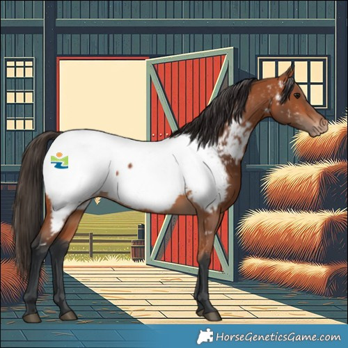 Horse Color:Bay Near Fewspot