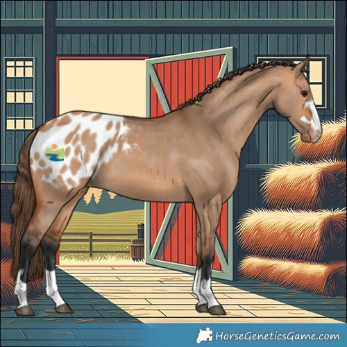 Horse Color:Bay Dun Blanket