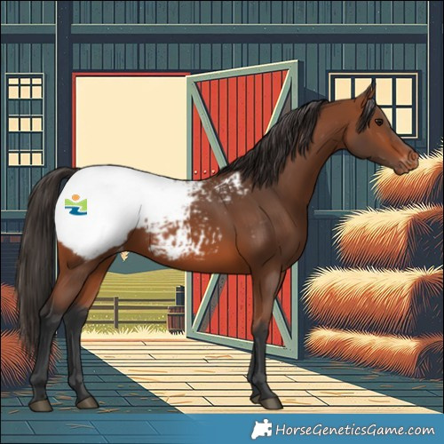 Horse Color:Bay Snowcap