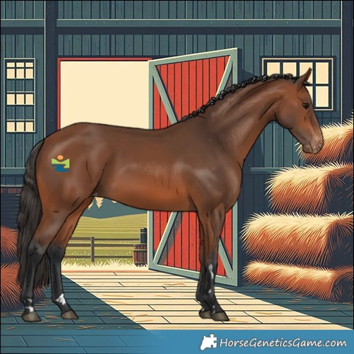 Horse Color:Bay Varnish 