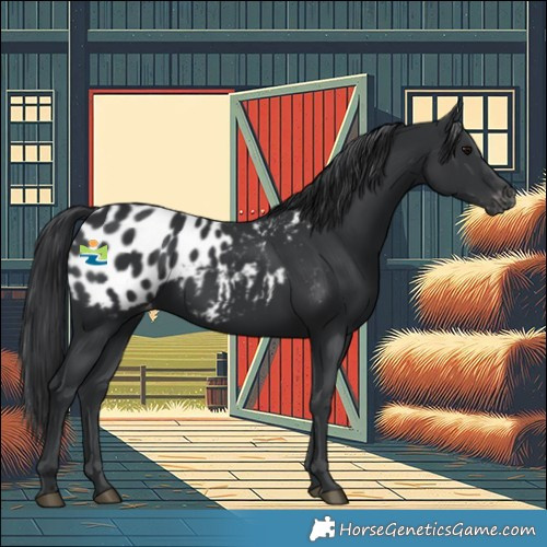 Horse Color:Black Blanket 