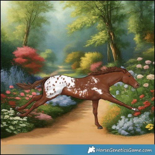 Horse Color:Chestnut Blanket 
