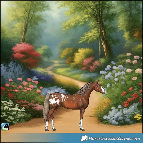 Horse Color:Chestnut Blanket