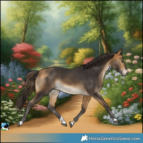 Horse Color:Buckskin