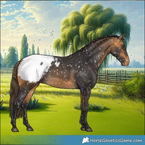 Horse Color:Buckskin Snowcap 