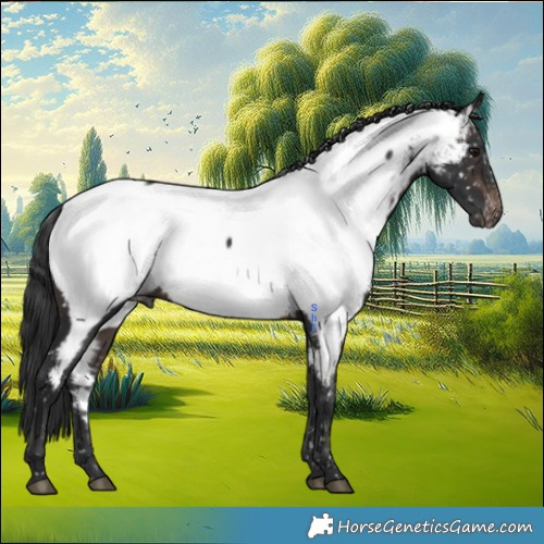 Horse Color:Brown Near Fewspot 